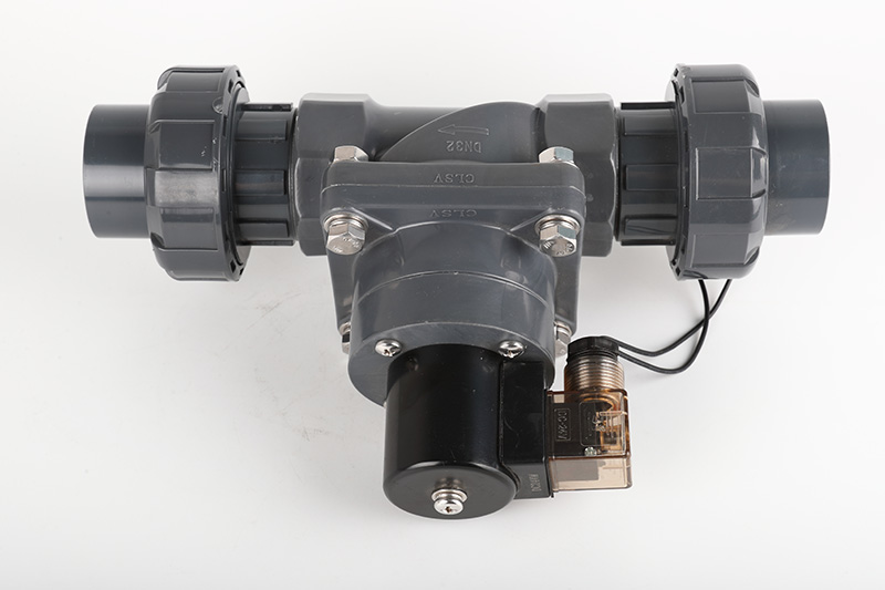 邯山UPVC电磁阀双由令